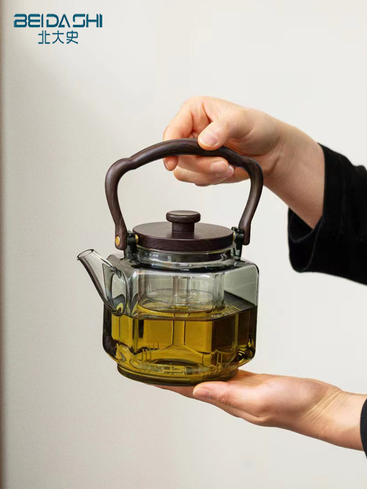 北大史玻璃煮茶壶新款耐高温蒸煮泡茶围炉煮茶器电陶炉烧水壶套装,餐饮具,煮茶炉,淘宝优惠券,粉丝福利购,淘宝优惠卷