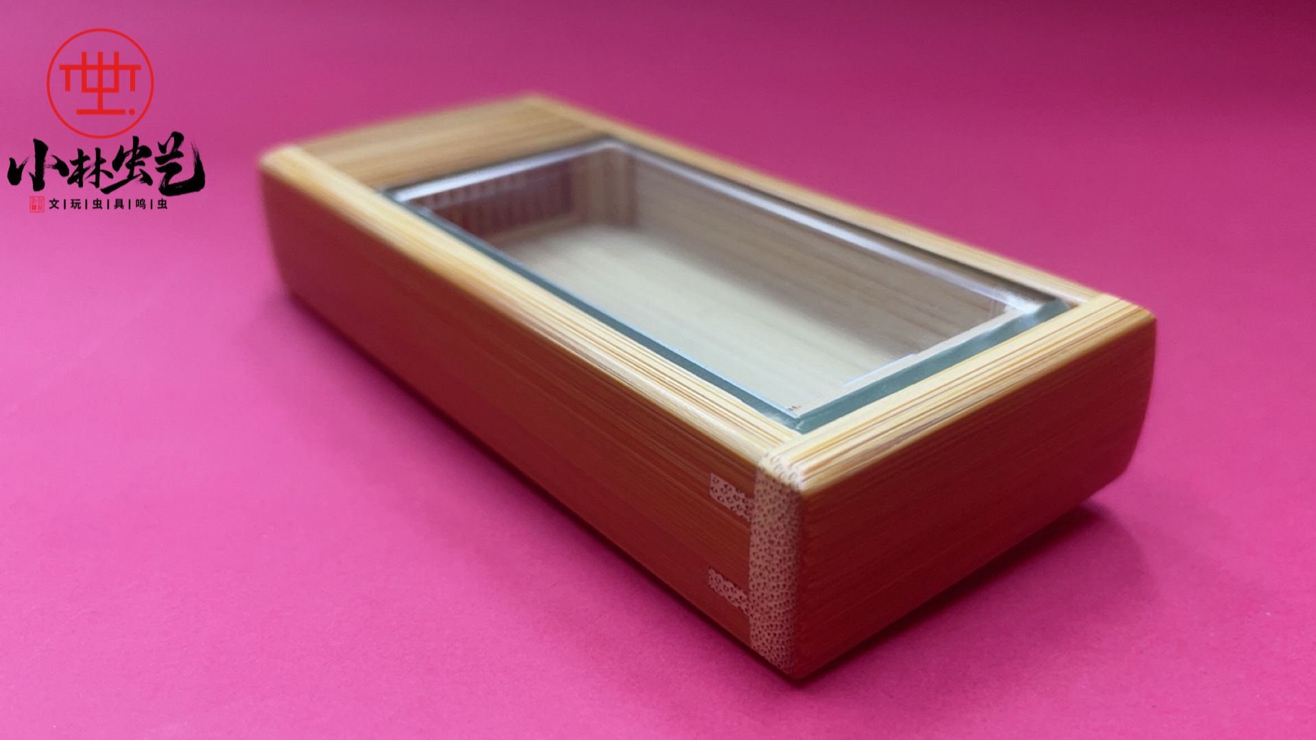 小林经典款老竹喇叭口黄蛉盒养大黄蛉金铃子小黄蛉仙子92*42*19mm