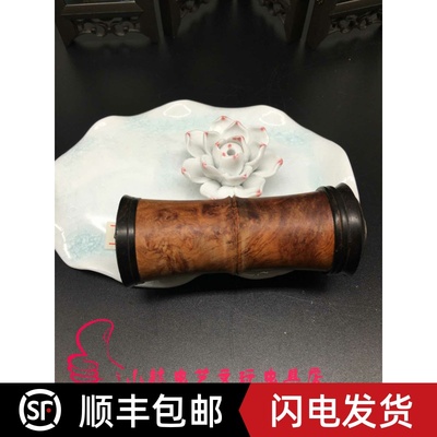 竹蛉筒 樱木竹蛉筒红木口盖养金钟马铃大黄蛉金蛉子 活体鸣虫虫具