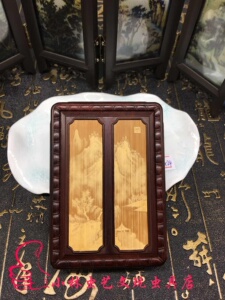 小林虫艺自产柯檀木手工留青内嵌骨片图案可选养大黄蛉金蛉子虫具