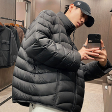 MXD UGLY【排骨战神 轻便羽绒服】冬季白鸭绒立领保暖廓形面包服