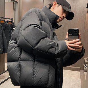 立领羽绒服男辑格阔版 高充绒时尚 加厚保暖面包服外套 UGLY冬季 MXD