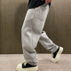 MXD 潮 男春夏百搭纯色户外宽松卫裤 UGLY美式 休闲长抽绳微锥运动裤