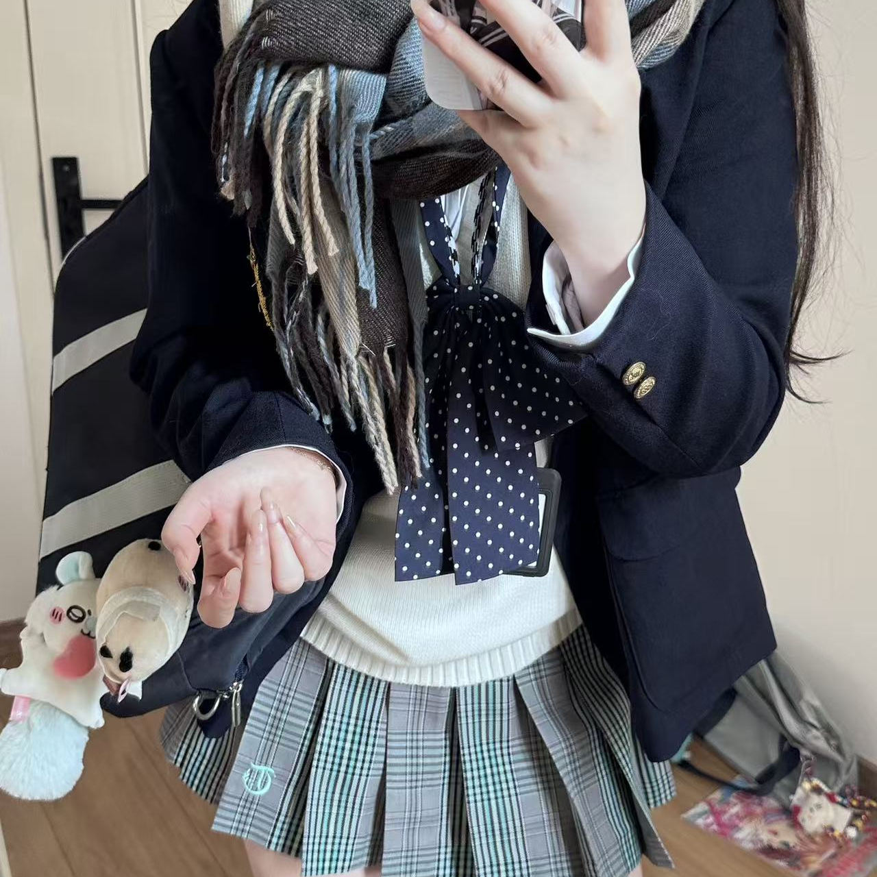 JK原创【TR】松烟渡日系格裙