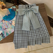 正版 绊jk原创 苍苍 日系JK制服格裙半身裙短裙A字裙百褶裙校供