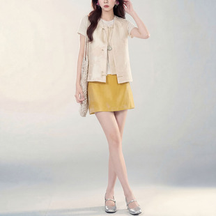 2026春夏新款清冷风松弛感穿搭新中式国风气质无袖马甲三件套装女