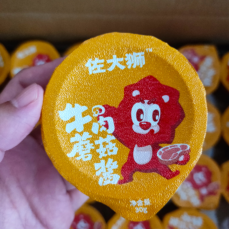 佐大狮网红一箱装蘑菇酱