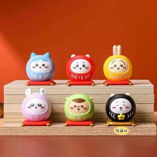 台湾达摩乌萨奇盲盒吉伊乌萨奇吉伊卡哇高颜值新年招财福新年礼物