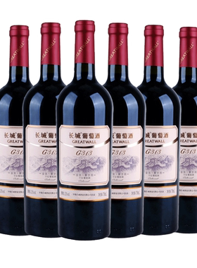 长城蓬莱金装解百纳干红葡萄酒