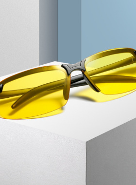 墨镜时尚风晚上开车专用防远光灯