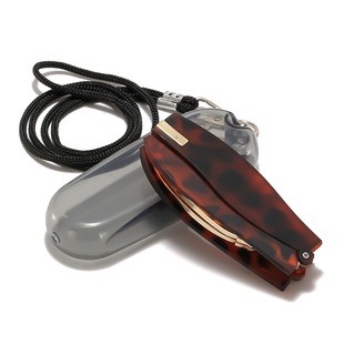 时尚折叠老花镜男女便携防蓝光高清打火机PC口红盒阅读镜轻薄跨境