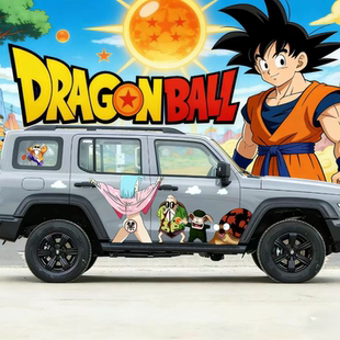 适用福特烈马车贴方程豹5坦克500七龙珠龟仙人汽车贴SUV轿车通用