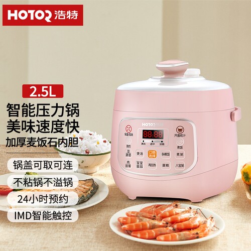 浩特正品2.5l迷你电压力锅家用智