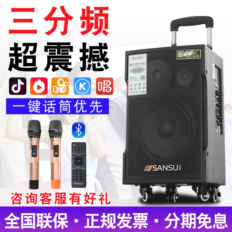山水SG3-12寸15三分频大功率移动
