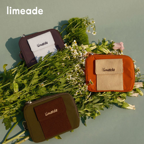 limeade原创复古ccd斜跨收纳包