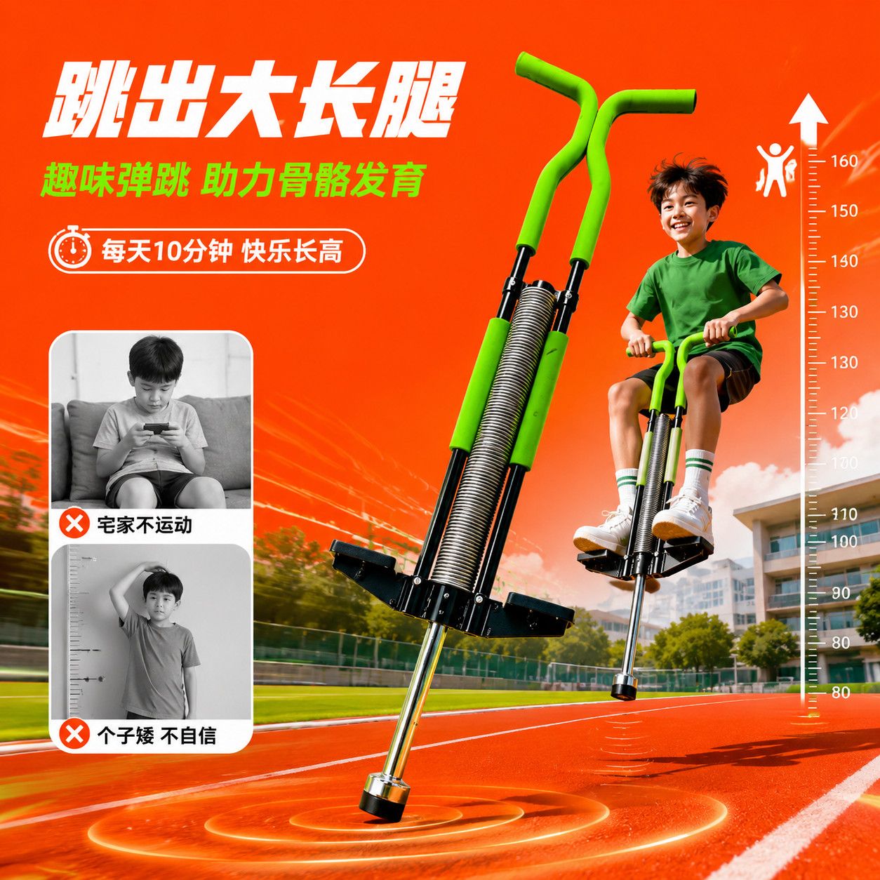 威克邦身高训练器跳跳杆