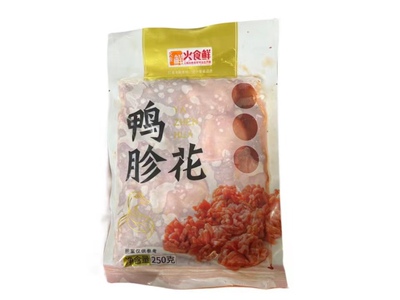 鸭胗花菊花鸭肫冷冻半成品食材火锅冒花串串肉片郡花250g*40包