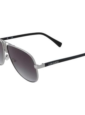 代购GUESS男士太阳镜防紫外线遮光抗眩光清晰视野飞行员款金属框