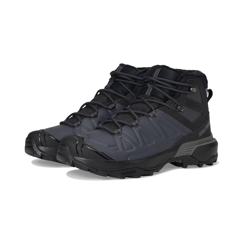 代购SALOMON萨洛蒙女士徒步鞋防水保暖防滑登山鞋中帮系带户外鞋