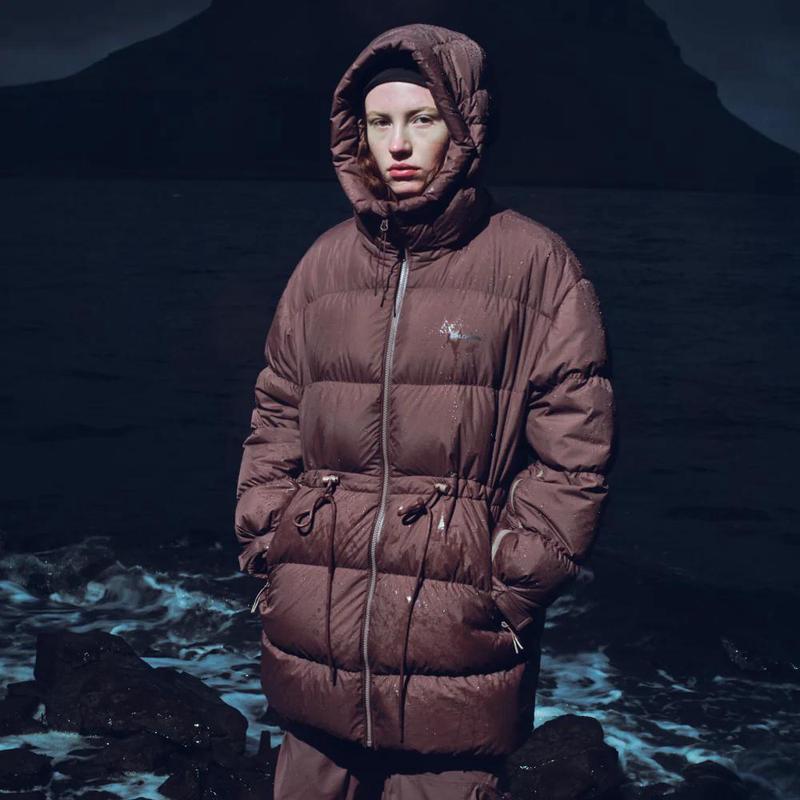 代购SALOMON萨洛蒙女士羽绒服保暖防风轻量户外外套连帽长袖