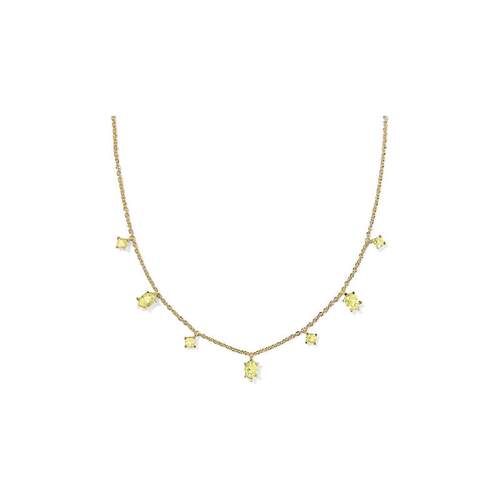 代购Kendra Scott女士项链简约优雅精致闪耀金色链条方形切割