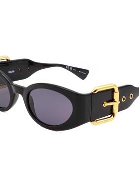 代购moschino莫斯奇诺女士太阳镜防紫外线灰色镜片非偏光