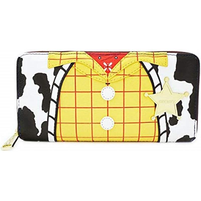 代购Loungefly女士玩具总动员钱包多卡位收纳硬币袋设计长款钱包