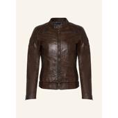 机车 夹克防风保暖真皮棕色春秋骑行皮衣爆款 代购 belstaff男士