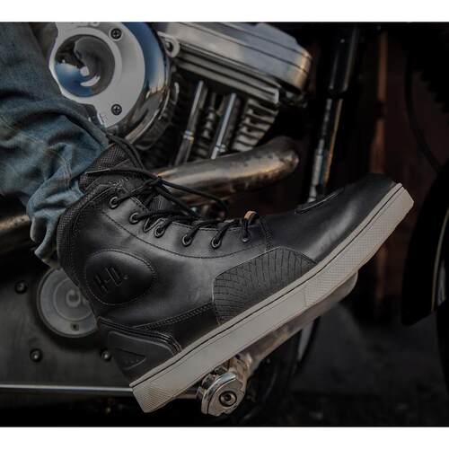 海外代购Harley Davidson/哈雷戴维森男士马丁靴防水防滑高帮