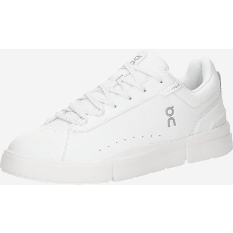 代购ON昂跑男士运动板鞋缓震舒适柔软鞋垫灵活鞋底加厚后跟白色