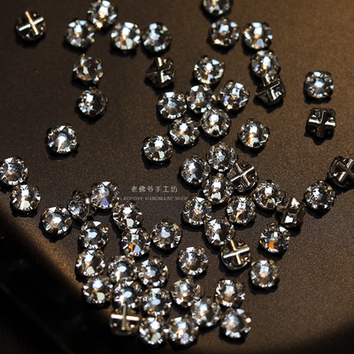 奥地利施华洛世奇十字3mm4mm爪钻