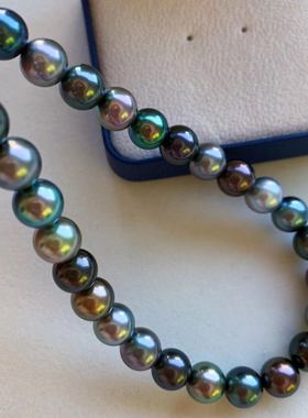 无优化莫兰迪海报款大溪地项链