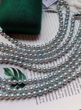 香港日本证书真多麻项链