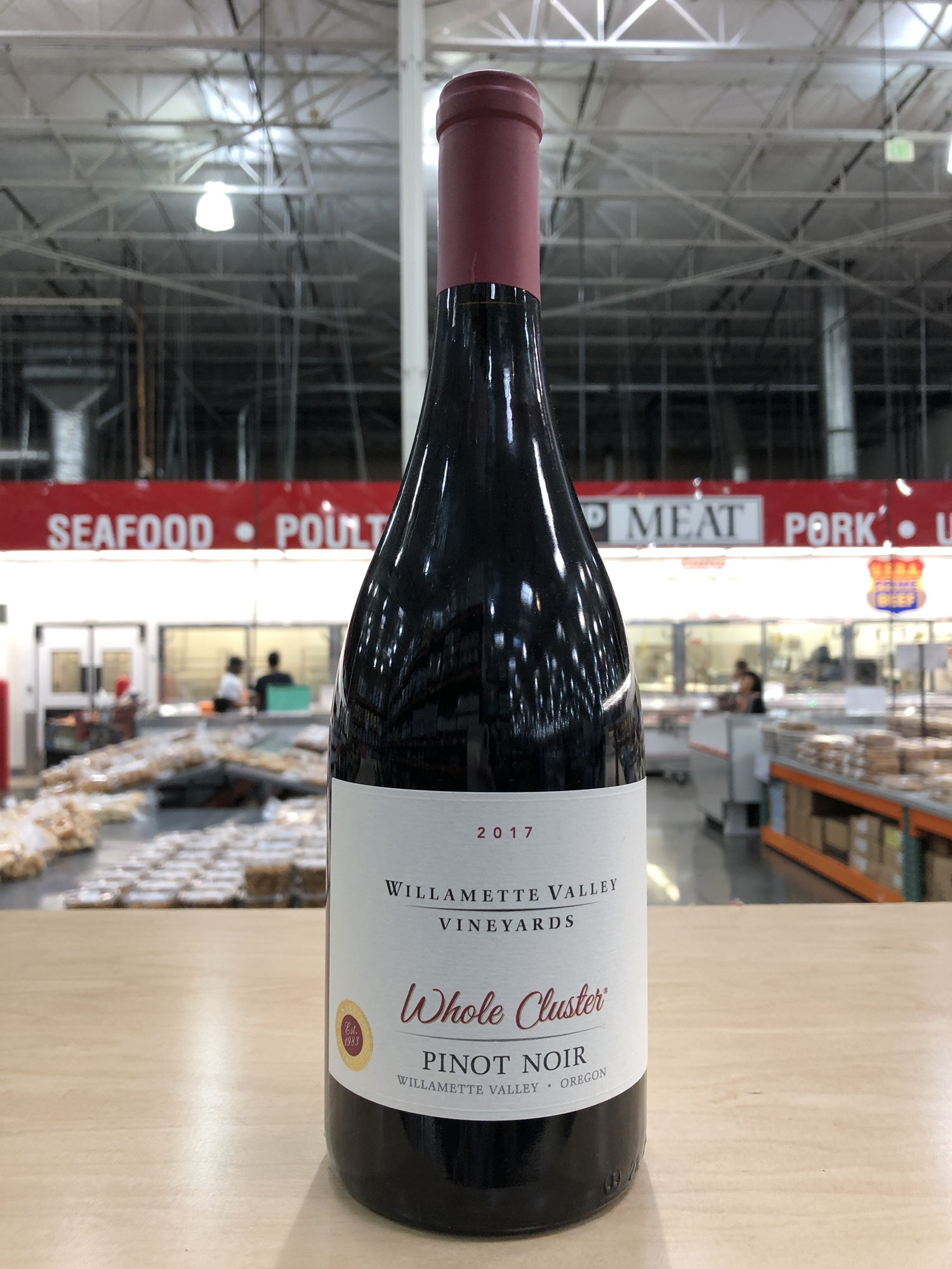 whole cluster 黑皮诺美国俄勒冈州willamette原瓶装进口红葡萄酒
