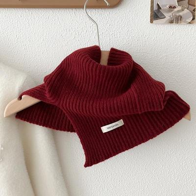100%wool纯羊毛套头围脖女