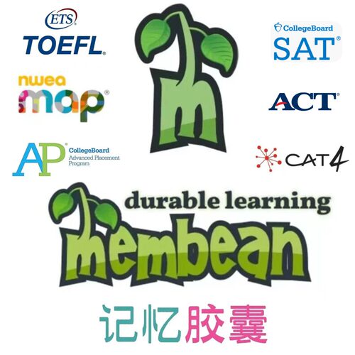 membean英文英语背单词记忆胶囊魔豆托福SAT雅思GRE词汇能力测试