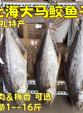 北海大马鲛鱼干鲅鱼干马交王祥马鲛鱼片马友鱼梅香咸鱼干海鲜干货