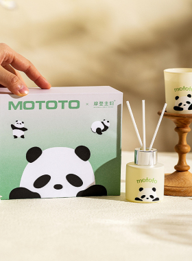 摩登主妇mototo熊猫香薰蜡烛