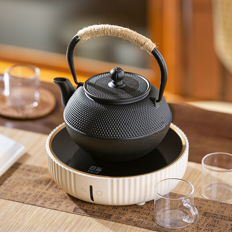 摩登主妇泡茶壶家用煮茶壶围炉煮茶壶户外烧水壶茶具套装铸铁茶壶,餐饮具,茶壶,淘宝优惠券,粉丝福利购,淘宝优惠卷