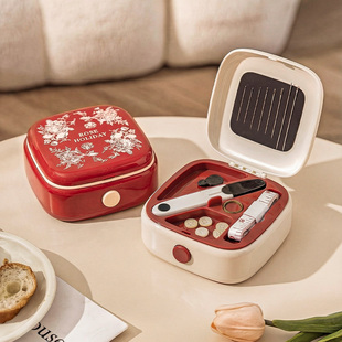 摩登主妇玫瑰假日针线盒带磁吸缝补针线包套装家用结婚高质量新款