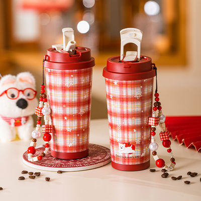 摩登主妇陶瓷内胆便携咖啡保温杯