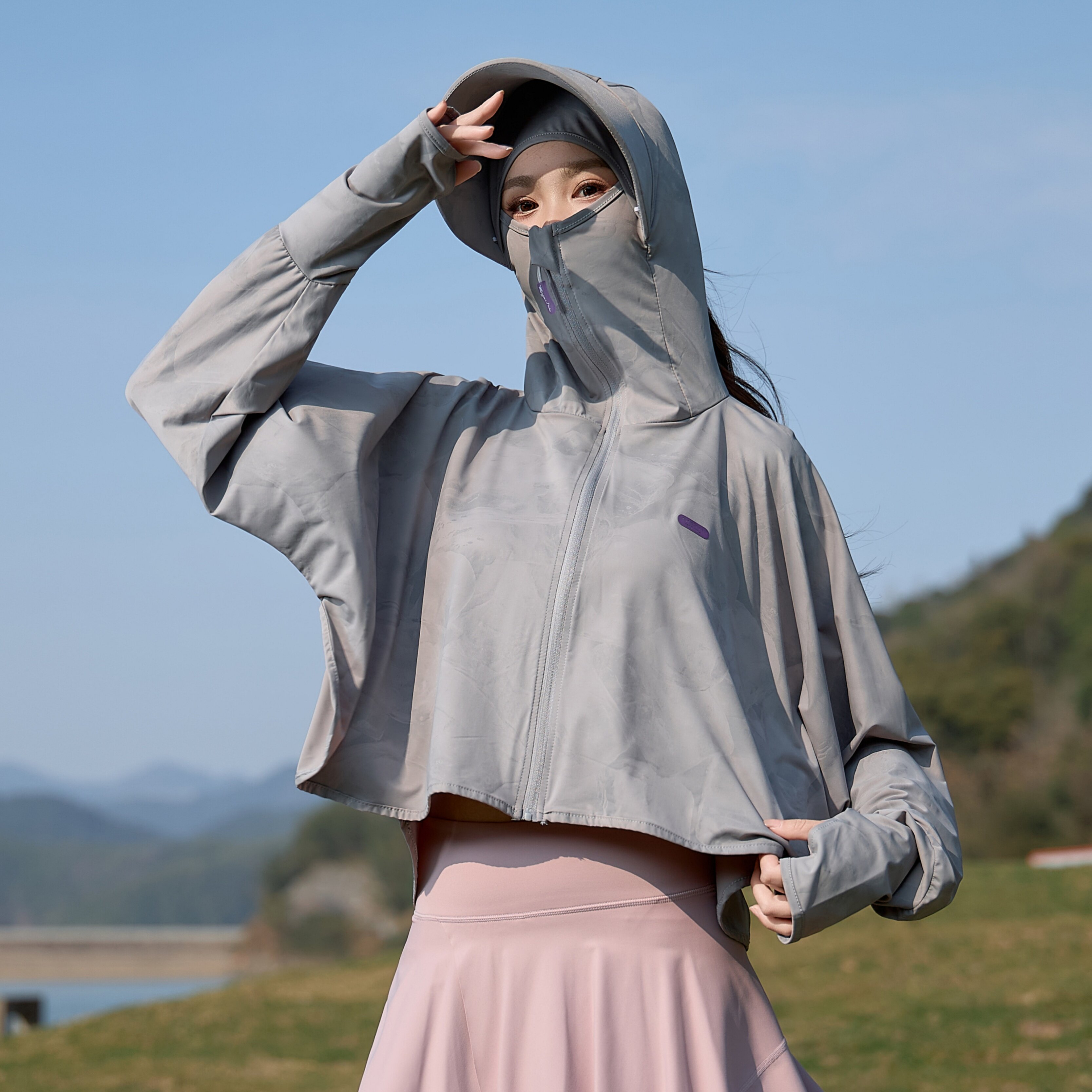 轻薄连帽防晒外套女夏季