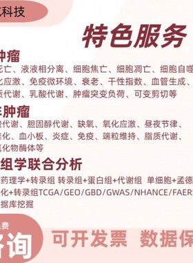 空间转录组 高分SCI 图表制作 结果解读服务