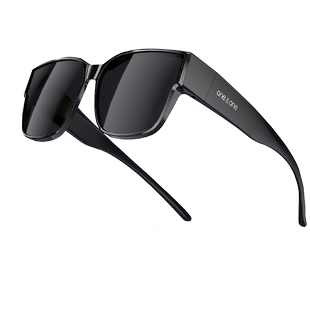 oneone仰望眼镜偏光套镜 近视太阳镜女可套近视眼镜双梁卡墨镜男