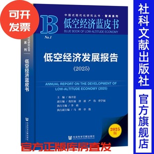 低空经济发展报告(2025) 杨开忠 主编;倪红福 唐波 严伟 曾学福 副主编;李萌 马晔 章俊 执行主编 社会科学文献出版社