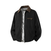 Kid 夹克外套男女秋冬 复古宽松翻领水洗cleanfit工装 The1One 美式