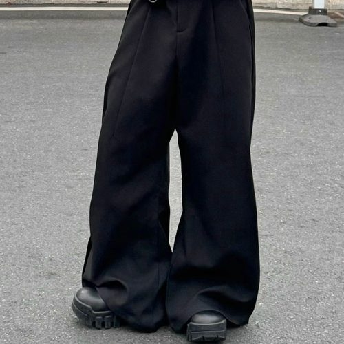 KidThe1One弯刀西裤宽松