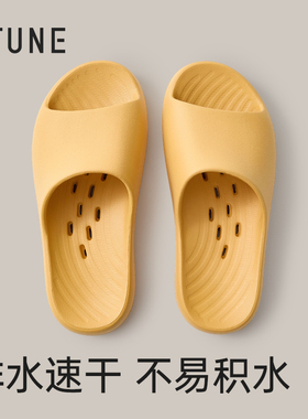 浴室洗澡拖鞋女款夏季镂空漏水卫生间速干凉拖鞋情侣防滑防臭无味