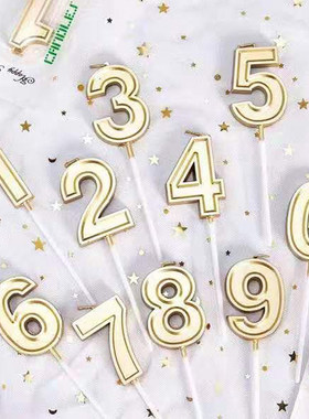 个性生日蜡烛数字蜡烛气球蜡烛生日帽派对镜随蛋糕北京同城配送