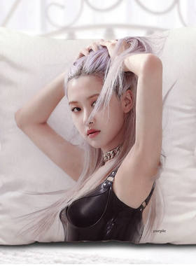 blackpink周边抱枕JISOO金智秀jennie朴彩英Lisa同款生日定制靠垫